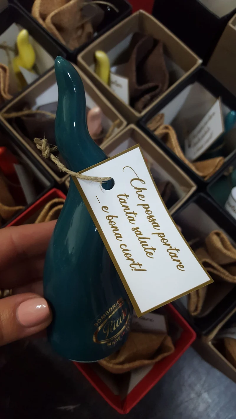 Corno liscio smaltato