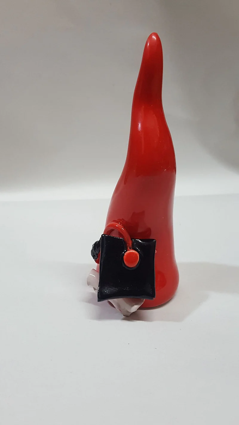 Corno 12cm con tocco laurea confezionato