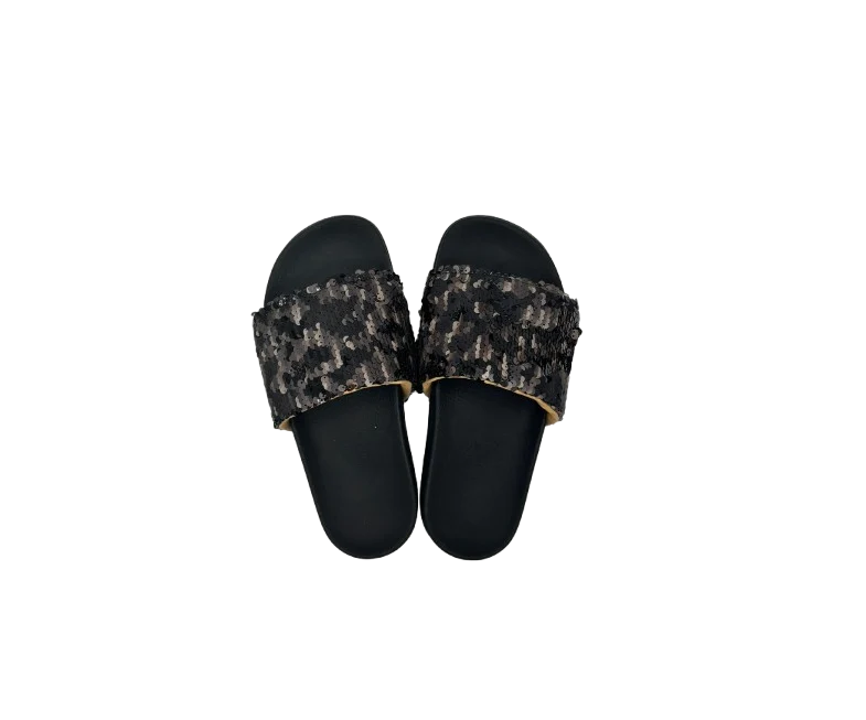 Duca D'Ascalona-Ciabatte Platform Savannah Paillettes