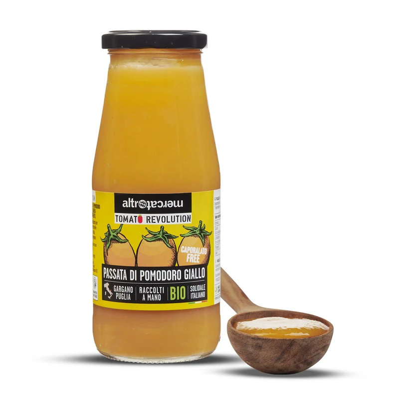 PASSATA DI POMODORO GIALLO - TOMATO REVOLUTION - BIO | COD. 00003385 | 420 g