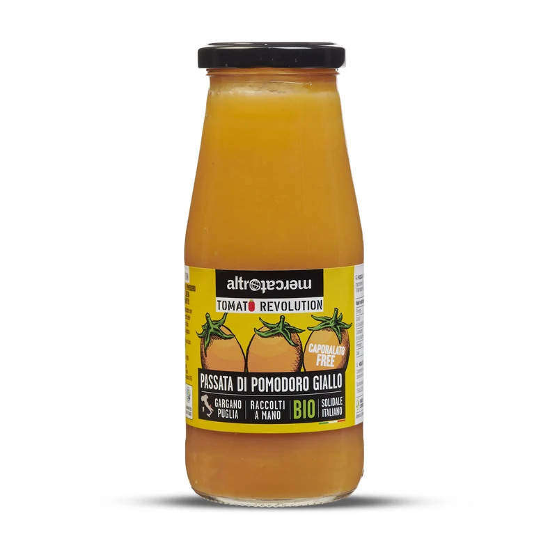 PASSATA DI POMODORO GIALLO - TOMATO REVOLUTION - BIO | COD. 00003385 | 420 g