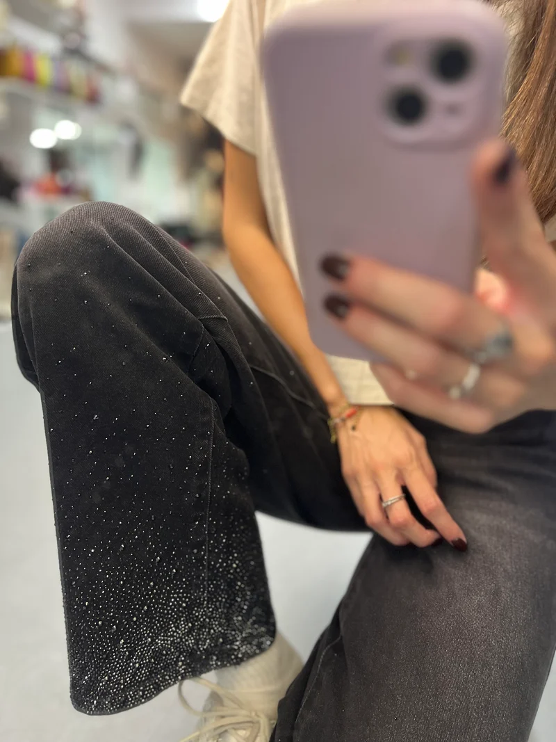 Jeans nero