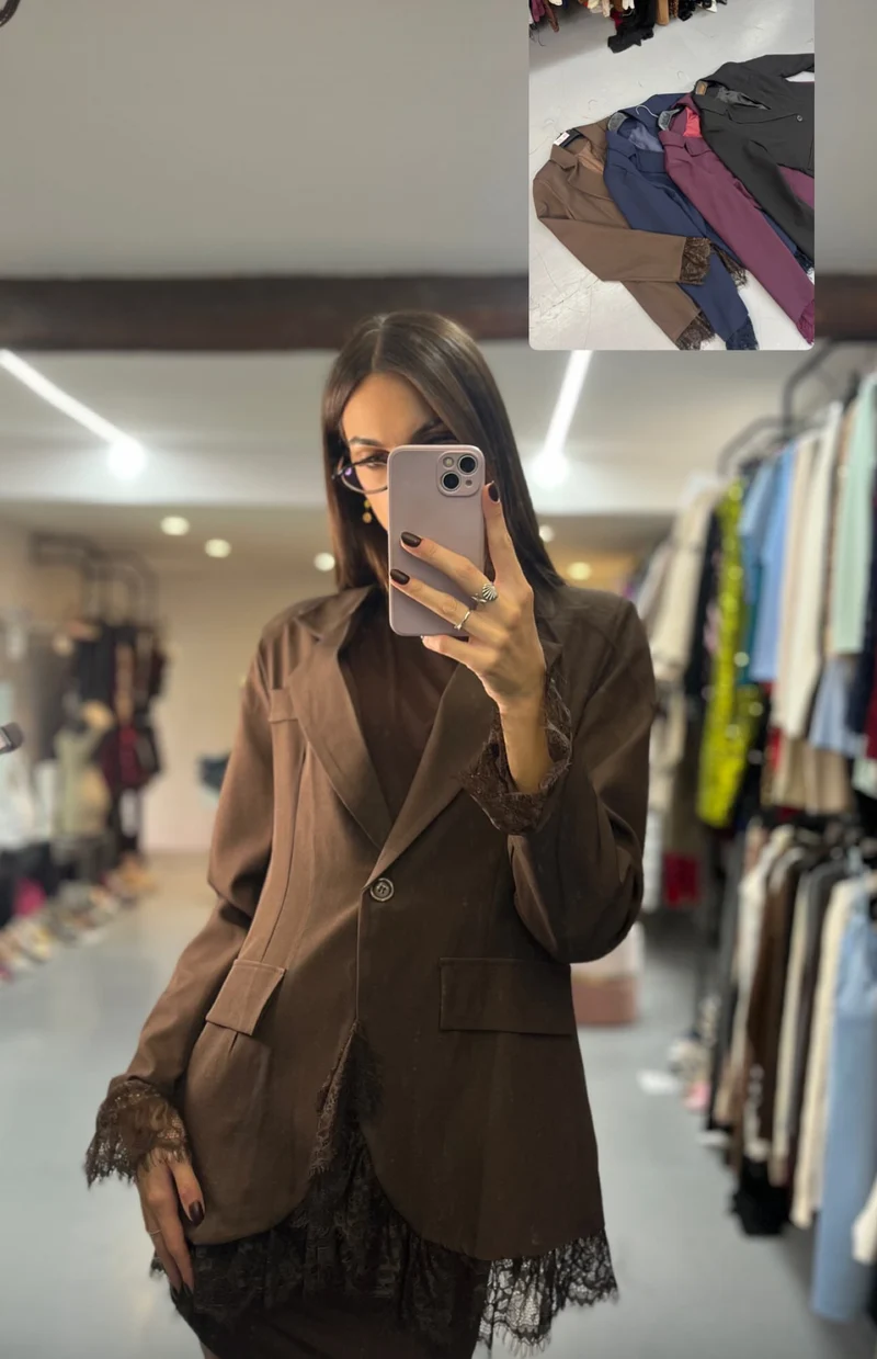 Blazer pizzo