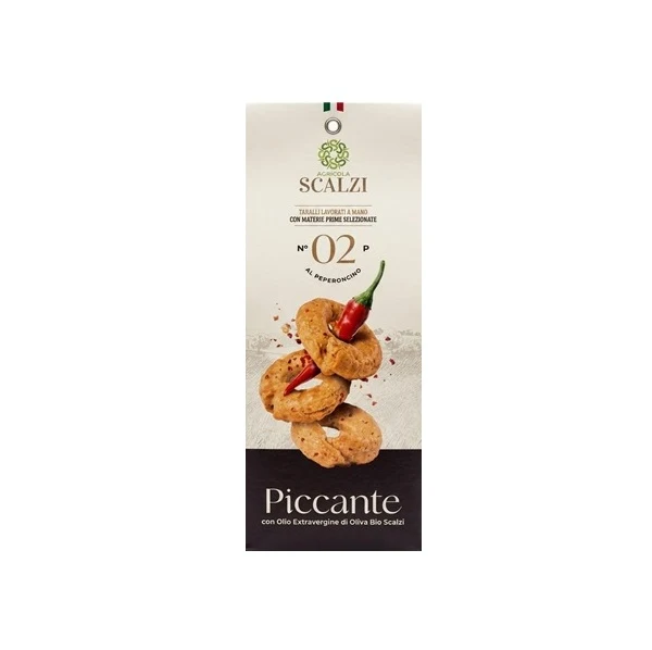 Taralli piccanti lavorati a mano 200 g