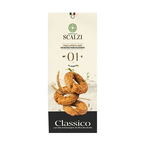 Taralli lavorati a mano classico 200 g