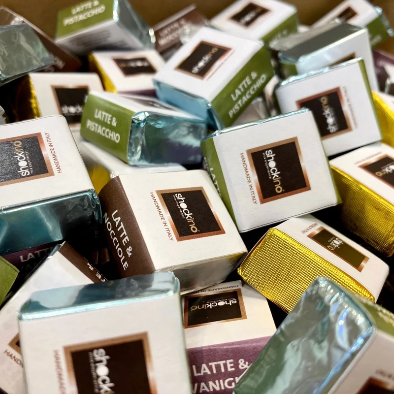 Filled artisanal chocolates