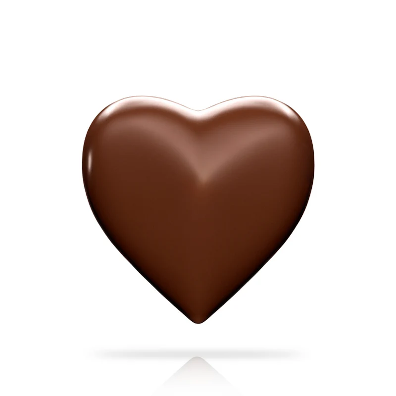 Cuore di Cioccolato San Valentino Latte e Nocciole 250g