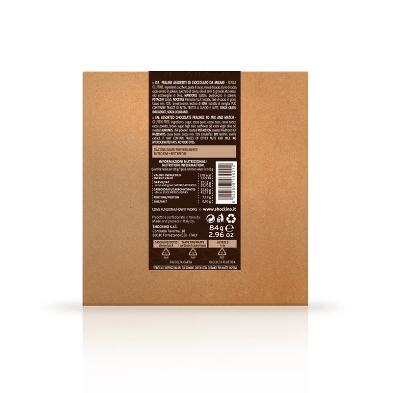 Praline componibili | Degustazione Fondenti