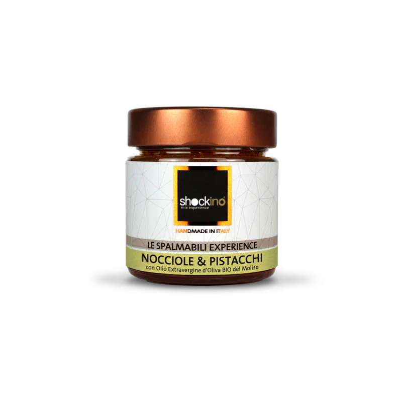 Crema spalmabile 45% Nocciole e Pistacchi
