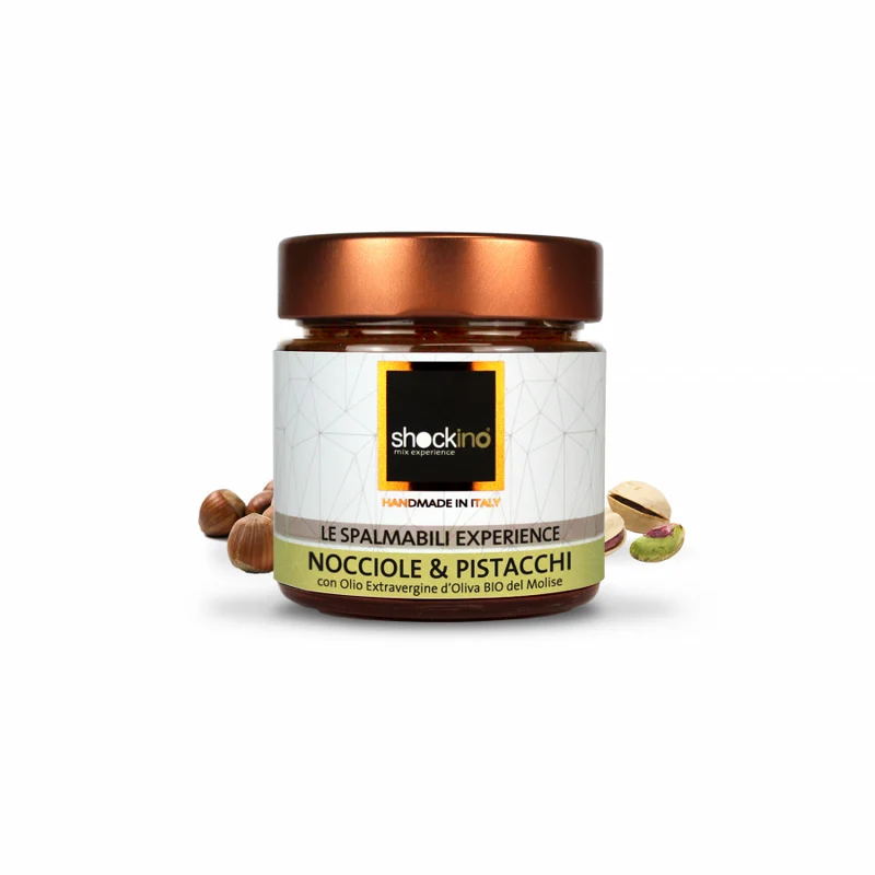 Spreadable cream 45% Hazelnuts and Pistachios