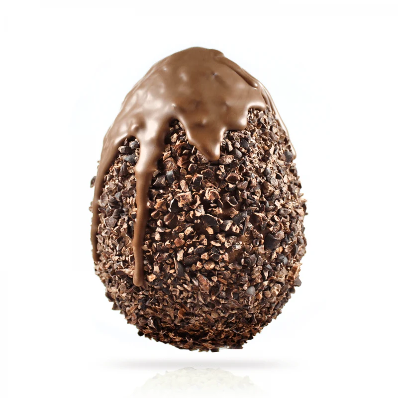 Gourmet Easter Eggs Milk and Cocoa Beans 220g