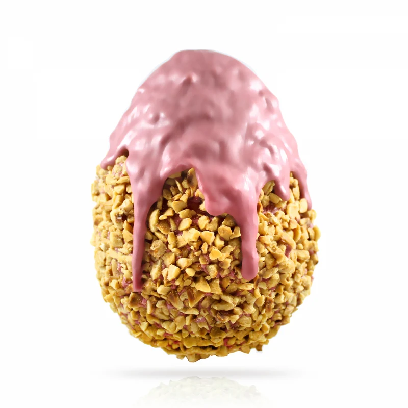 Gourmet Easter Eggs Ruby and Hazelnuts 220g