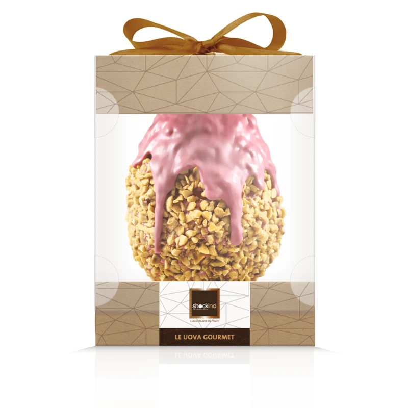 Gourmet Easter Eggs Ruby and Hazelnuts 220g