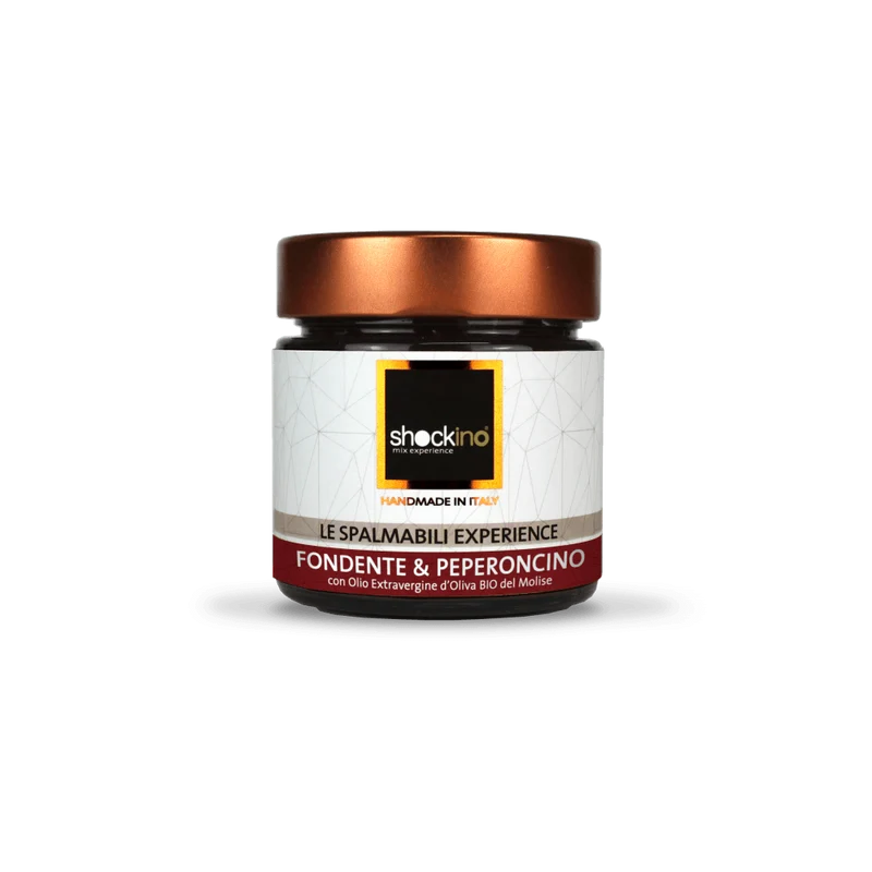 Spreadable dark cream and Calabrian pepper