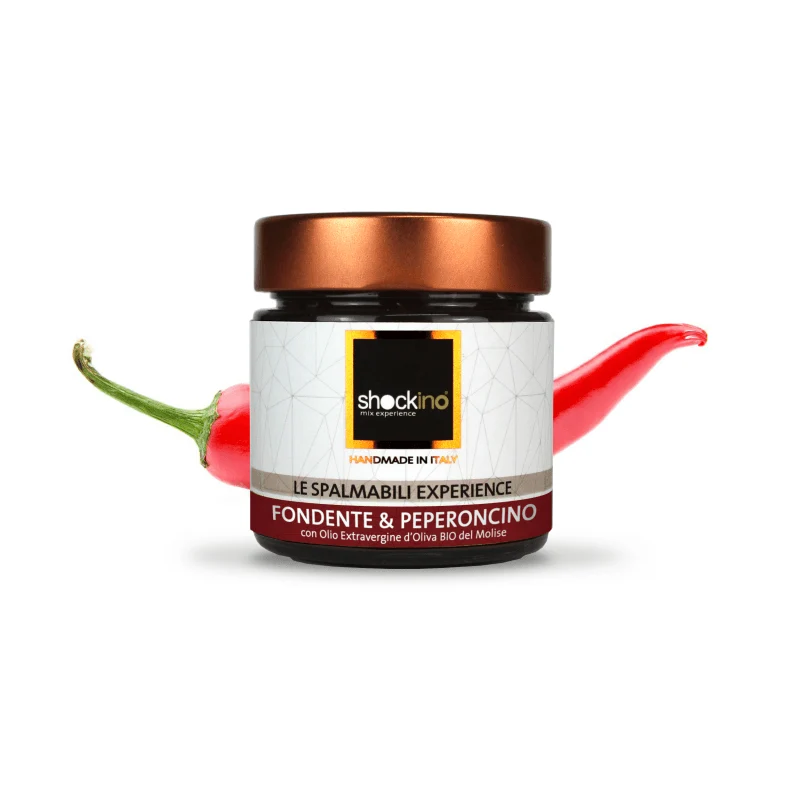 Spreadable dark cream and Calabrian pepper