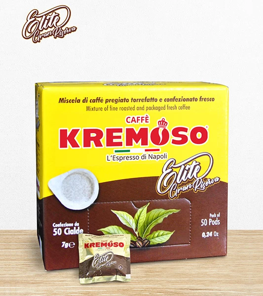 Caffè Kremoso Napoli cialde ELITE Gran Riserva 50pz