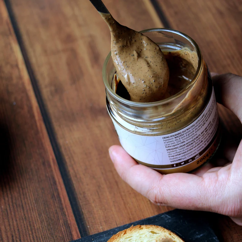 Cappuccino spreadable cream