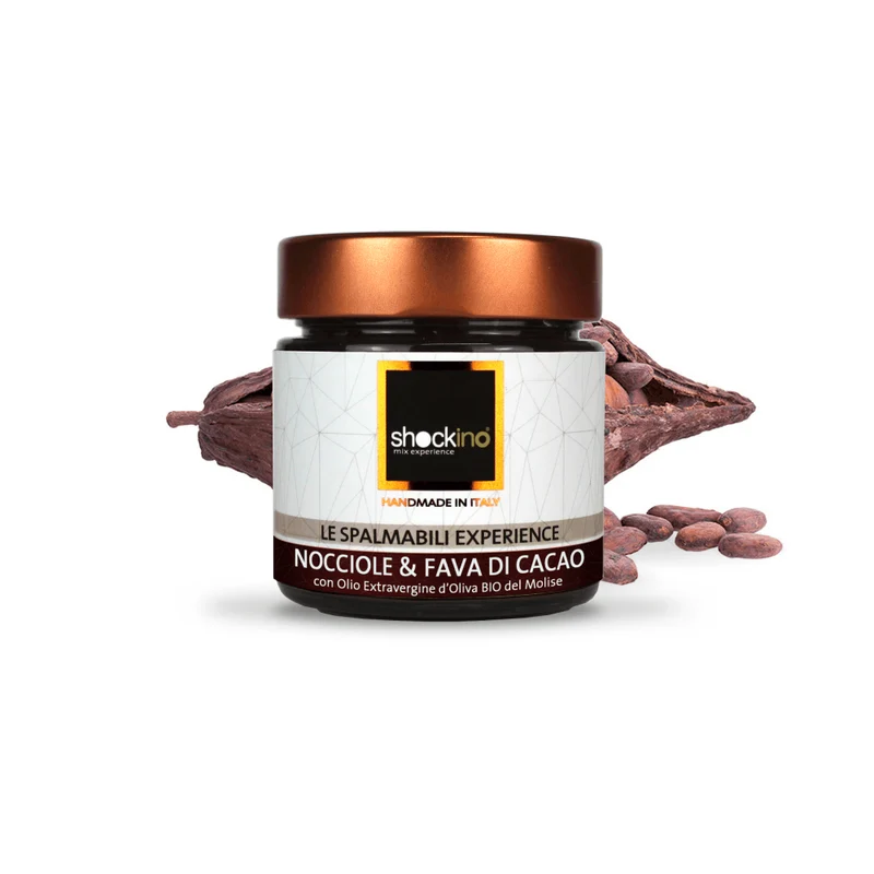 Crema spalmabile Nocciole e Fave di Cacao
