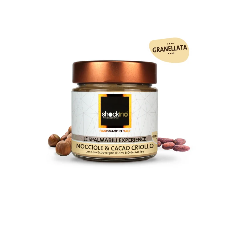 Hazelnut and Criollo Cacao spreadable cream
