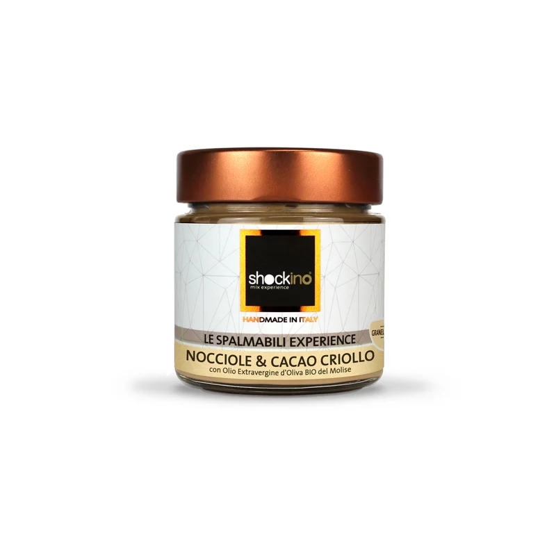 Hazelnut and Criollo Cacao spreadable cream