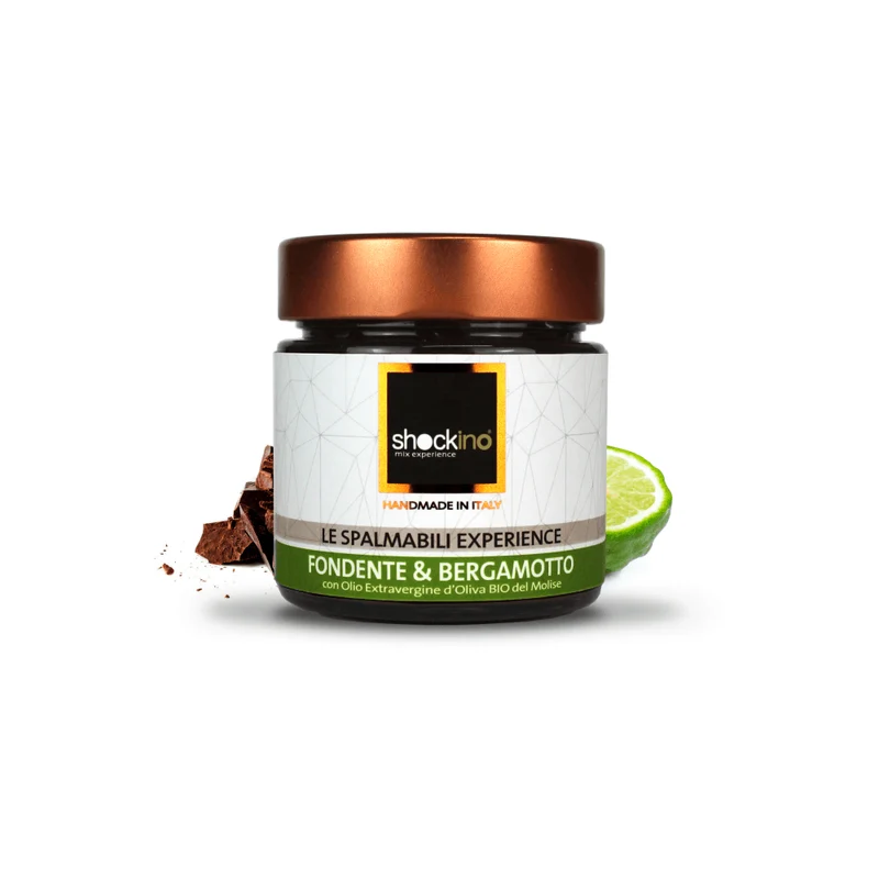 Crema spalmabile Fondente e Bergamotto (senza latte)