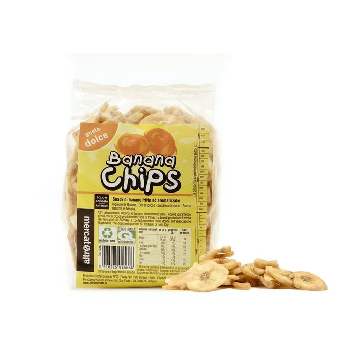 BANANA CHIPS DOLCI | COD. 00000158 | 100 g