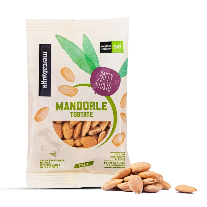 MANDORLE TOSTATE DI SICILIA - BIO | COD. 00000569 | 100 g