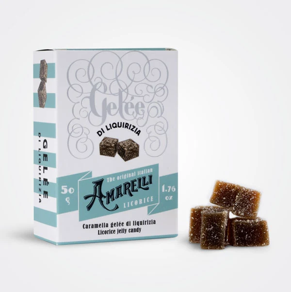 Liquirizia alla menta Gelèe Amarelli 50 gr