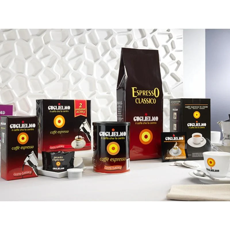 Caffè Guglielmo lattina Espresso Classico macinato 125 gr