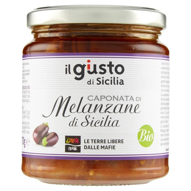 CAPONATA DI MELANZANE - BIO | COD. 00000963 | 270 g