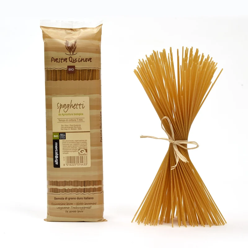 SPAGHETTI QUINOA E GRANO DURO - BIO | COD. 00000009 | 500 g