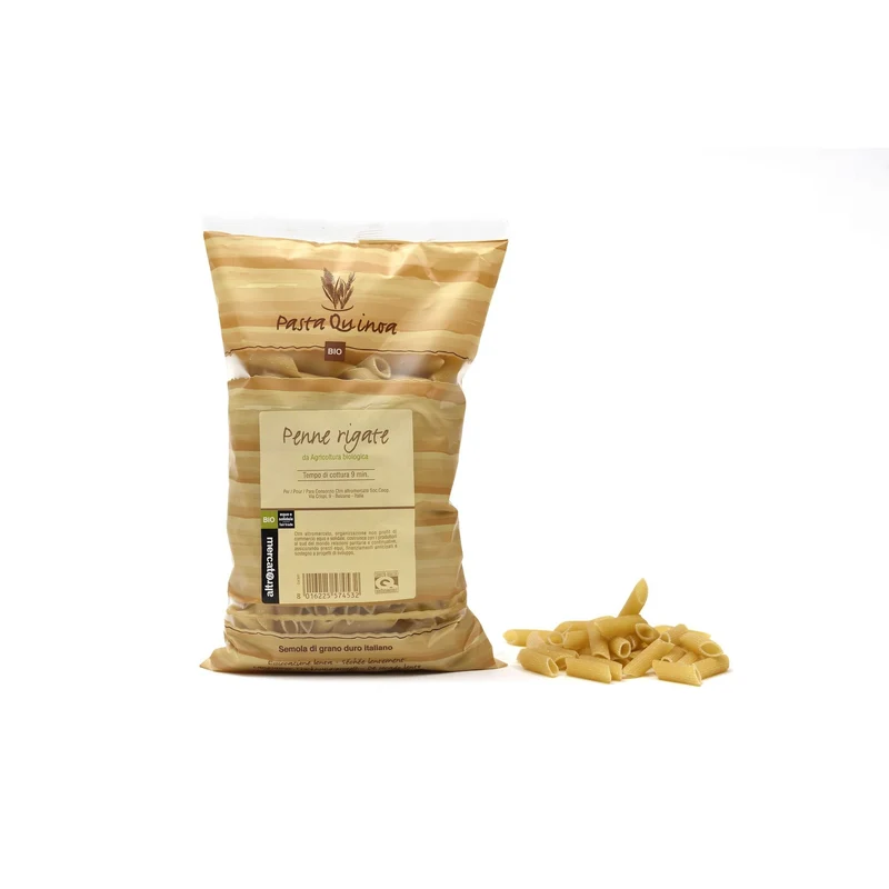 PENNE RIGATE QUINOA E GRANO DURO - BIO | COD. 00000008 | 500 g