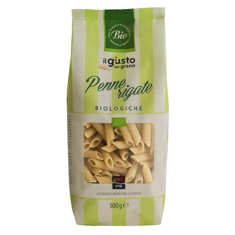 PENNE RIGATE DI SEMOLA DI GRANO DURO - BIO | COD. 00000541 | 500 g