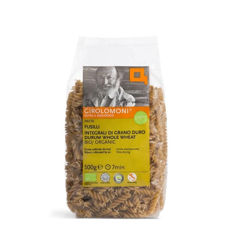 FUSILLI DI GRANO DURO INTEGRALI GIROLOMONI - BIO | COD. 00001175 | 500 g