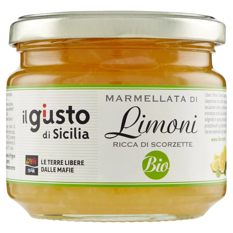 MARMELLATA DI LIMONI - BIO | COD. LIB470035 | 270g