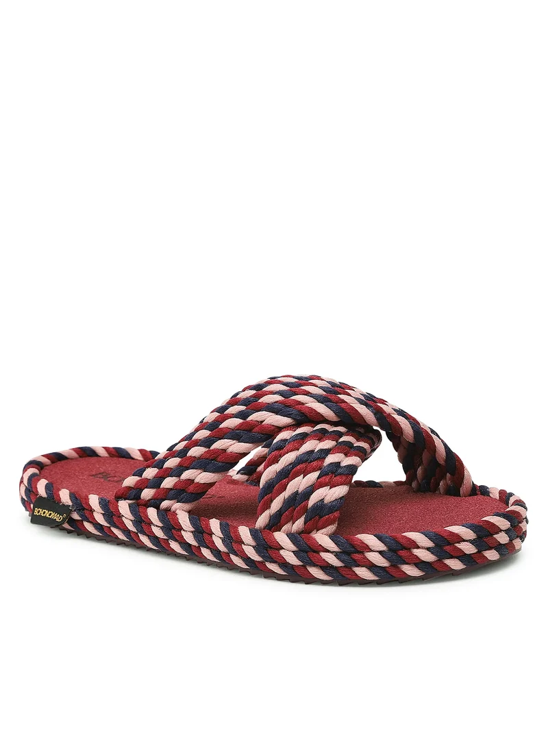 Barcelona MF Tricolor Women Slipper - Colors Of California