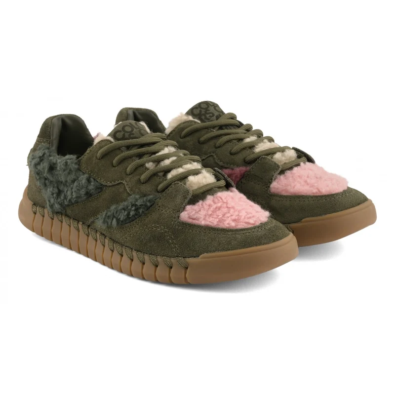 Sneaker con pelo teddy - Colors Of California