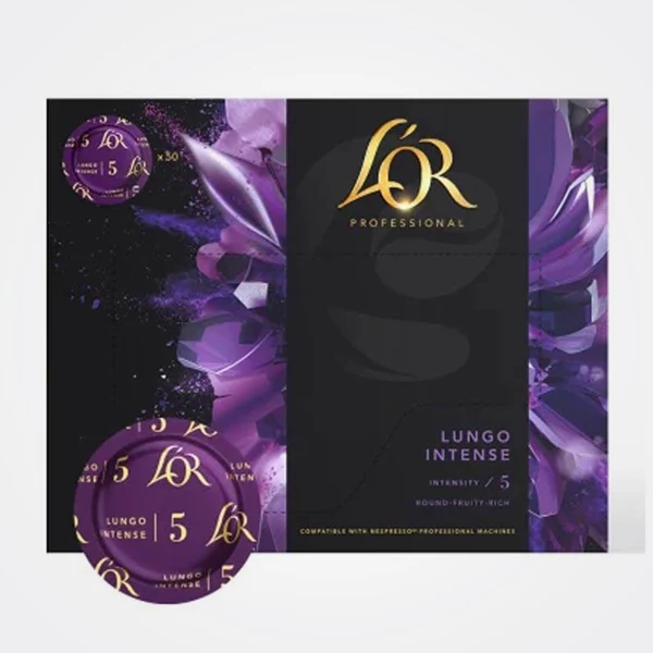 Caffè compatibile Nespresso * Professional Lungo Intense 50 cps