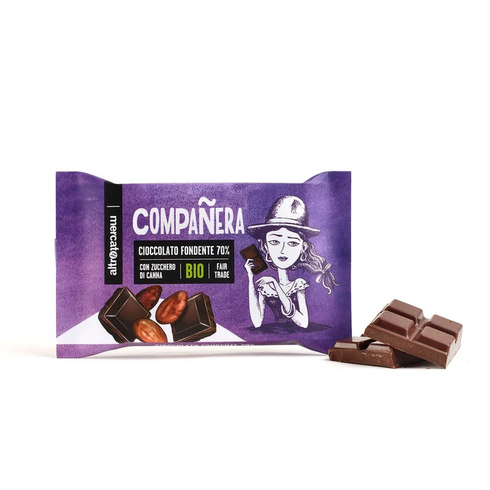 CIOCCOLATO COMPANERA FONDENTE - BIO | COD. 00000446 | 100 g