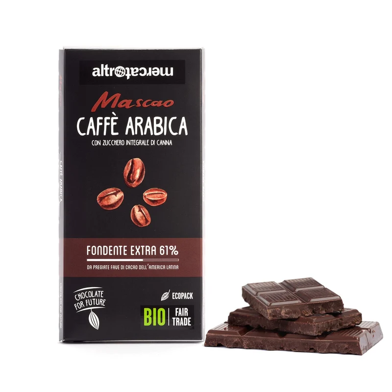 MASCAO FONDENTE EXTRA AL CAFFÈ ARABICA - BIO | COD. 00001098 | 100 g