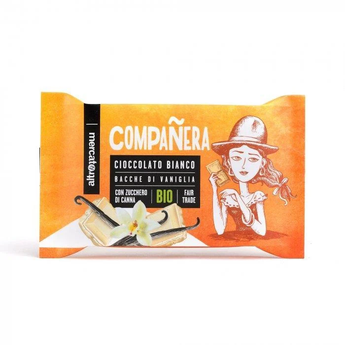 CIOCCOLATO COMPANERA BIANCO - BIO | COD. 00000447 | 100 g