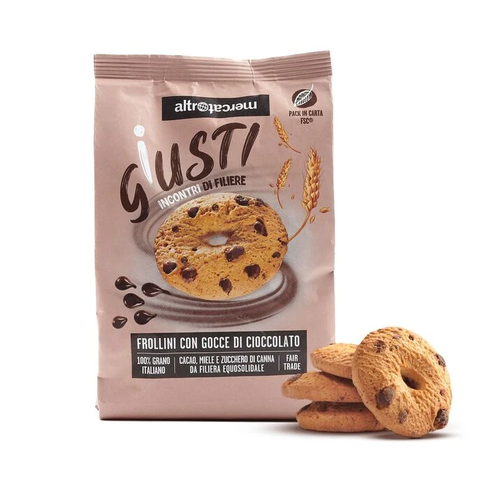 FROLLINI CON GOCCE DI CIOCCOLATO 700G | COD. 00000503 | 700 g
