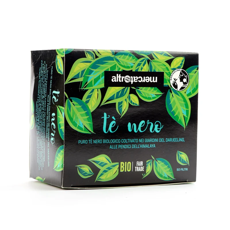 TÈ NERO INDIA - BIO | COD. 00000474 | 50 filtri - 100 g