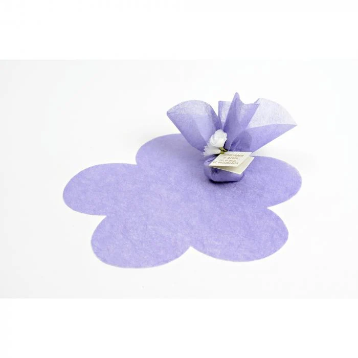 10 PZ. SILK PAPER FUSTELLATA A FIORE | COD.