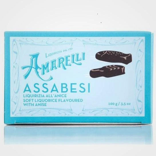 Liquirizia all'anice Assabesi Amarelli 100 gr