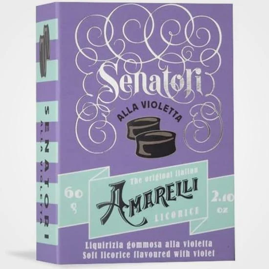 Liquirizia alla violetta Senatori Amarelli 60 gr