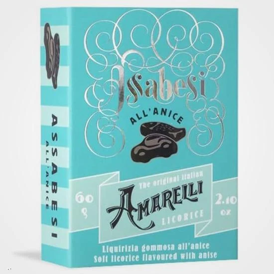 Liquirizia all'anice Assabesi Amarelli 60 gr