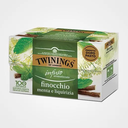 Infuso Finocchio Liquirizia e Menta 20 filtri