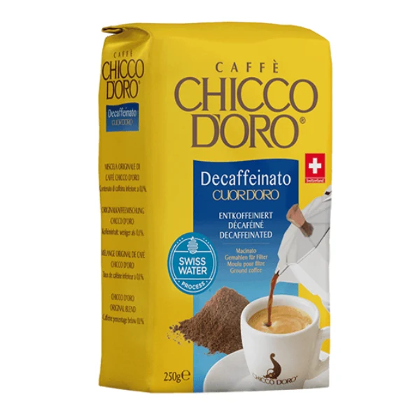 Caffè Macinato Decaffeinato Cuor d'Oro 250g