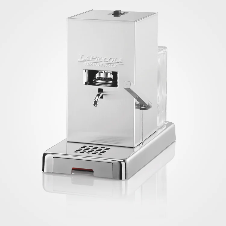 Macchina da caffè cialde la Piccola Acciao Satinata